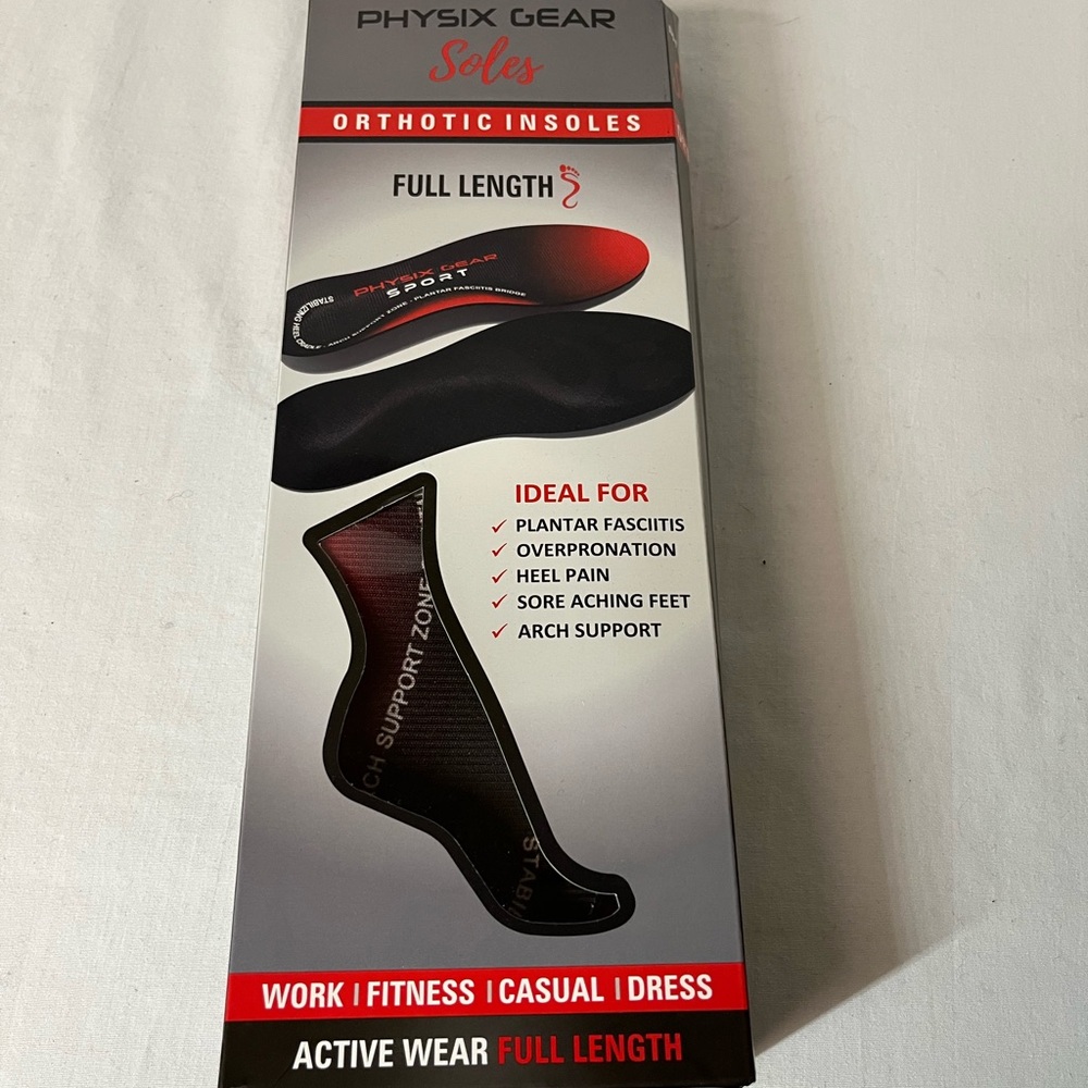 Physix Gear Orthotic Insoles
